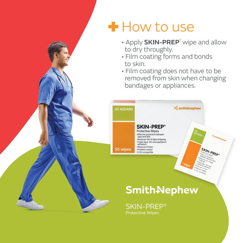 Load image into Gallery viewer, Smith and Nephew Skin Prep - Protective Barrier Wipes 50 ct/box