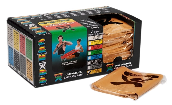 Load image into Gallery viewer, CanDo Low Powder Pre-cut Exercise Band