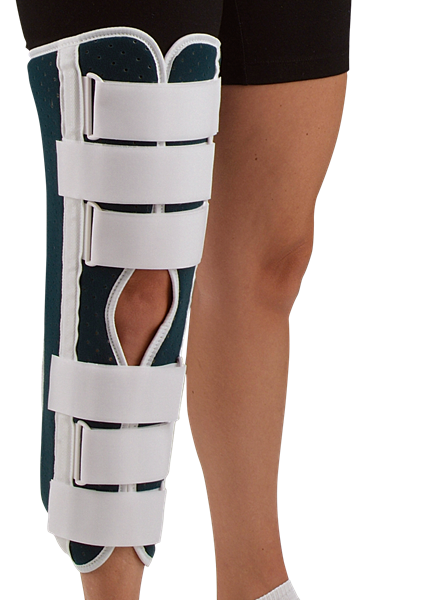 Load image into Gallery viewer, DeRoyal Sized Foam Knee Immobilizer
