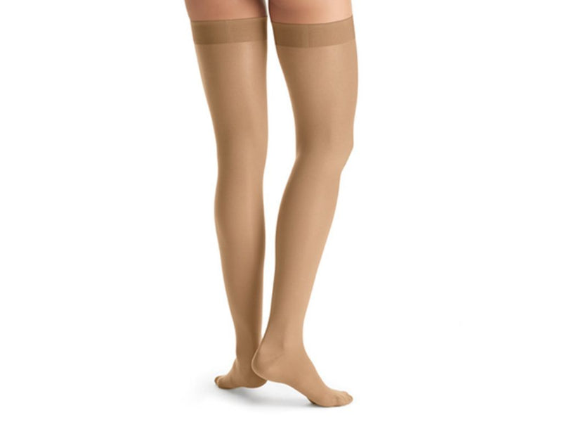 Load image into Gallery viewer, JOBST Women's Ultrasheer Thigh High 8-15mmHg Closed Toe