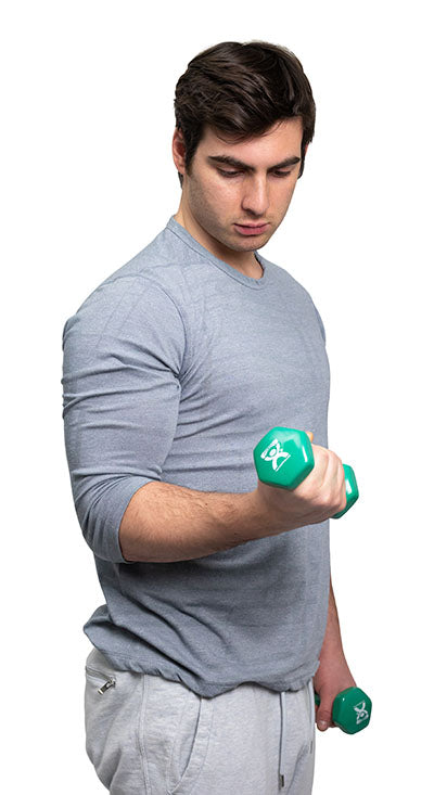 Load image into Gallery viewer, CanDo Vinyl Coated Dumbbells