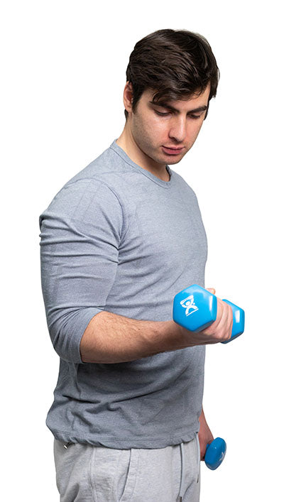 Load image into Gallery viewer, CanDo Vinyl Coated Dumbbells