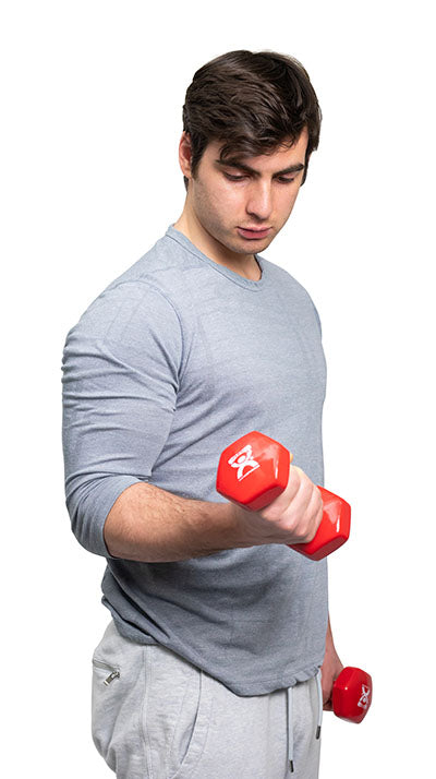 Load image into Gallery viewer, CanDo Vinyl Coated Dumbbells