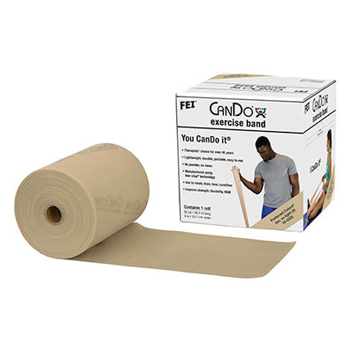 Load image into Gallery viewer, CanDo® Low Powder Exercise Band Rolls
