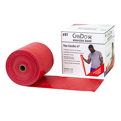 Load image into Gallery viewer, CanDo® Low Powder Exercise Band Rolls