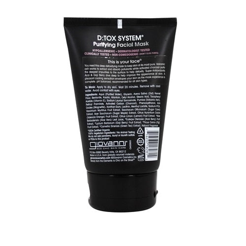 Load image into Gallery viewer, Giovanni D:tox System Purifying Facial Mask