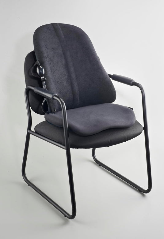 Innotech EmbraceAirPlus Deluxe Backrest & Inline Seat Cushion Combo - Black