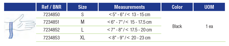 Load image into Gallery viewer, Actimove Manus Wrist Stabilizer, Right/Left, Black