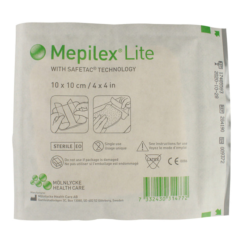 Load image into Gallery viewer, Mölnlycke Mepilex Lite Thin Foam Dressing