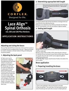 Load image into Gallery viewer, Corflex Lace Align Lumbar Orthosis (LO)
