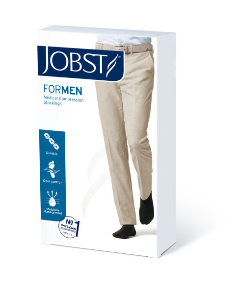 Load image into Gallery viewer, JOBST forMen Knee High, 20-30 mmHg Closed or Open Toe