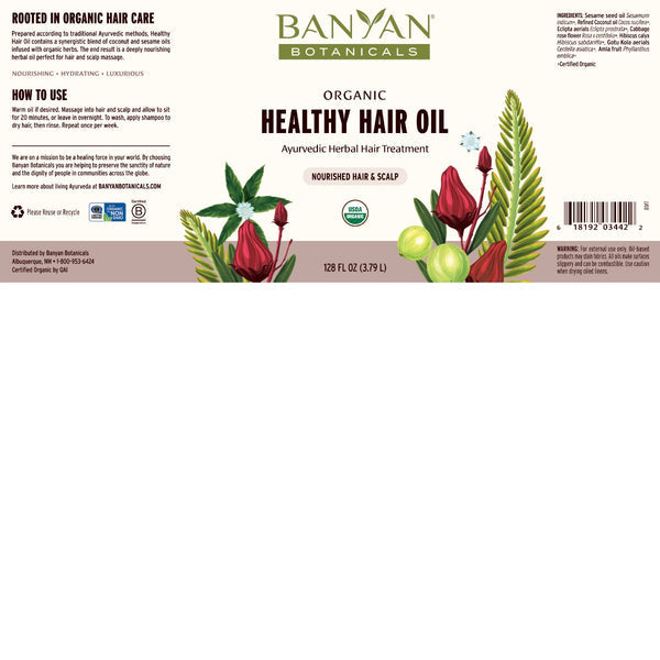 Load image into Gallery viewer, Banyan Botanicals Healthy Hair Oil