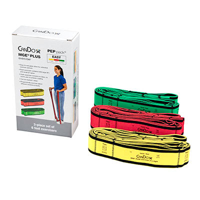 Load image into Gallery viewer, CanDo Multi-Grip Exerciser Plus, 6 Foot Exerciser, 9 Loops