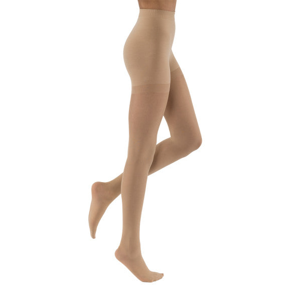 Load image into Gallery viewer, JOBST Women's UltraSheer Waist High Classic 15-20 mmHg Closed Toe
