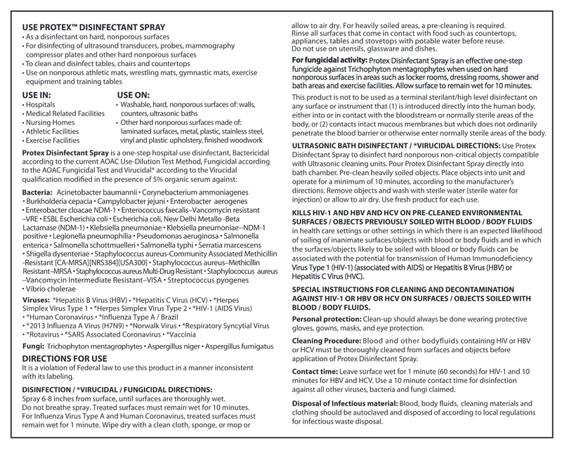 Load image into Gallery viewer, Protex Disinfectant Spray Bottle, 12-Ounce