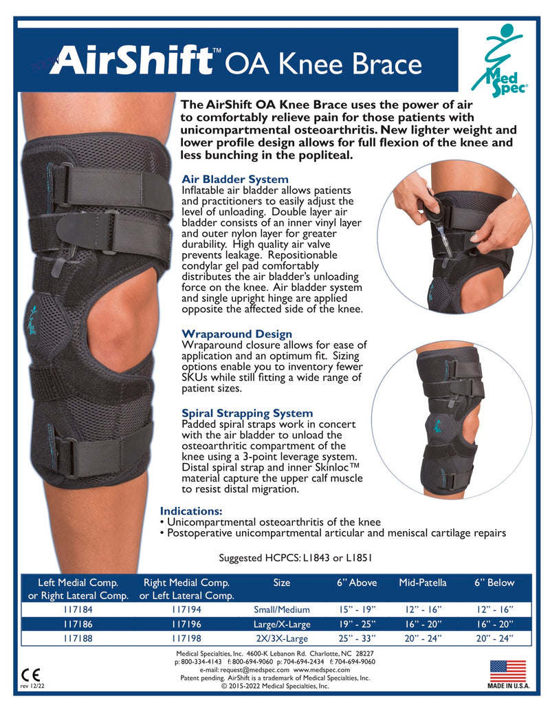 Load image into Gallery viewer, MedSpec AirShift™ OA Knee Brace