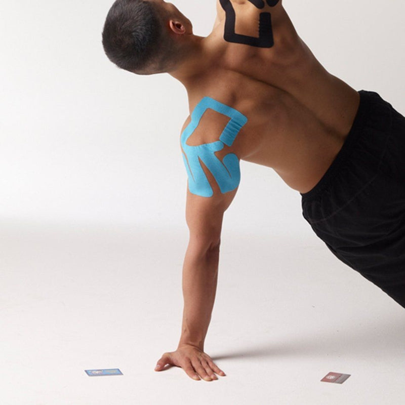 Load image into Gallery viewer, SpiderTech Left Shoulder One Piece Pre-Cut Tape