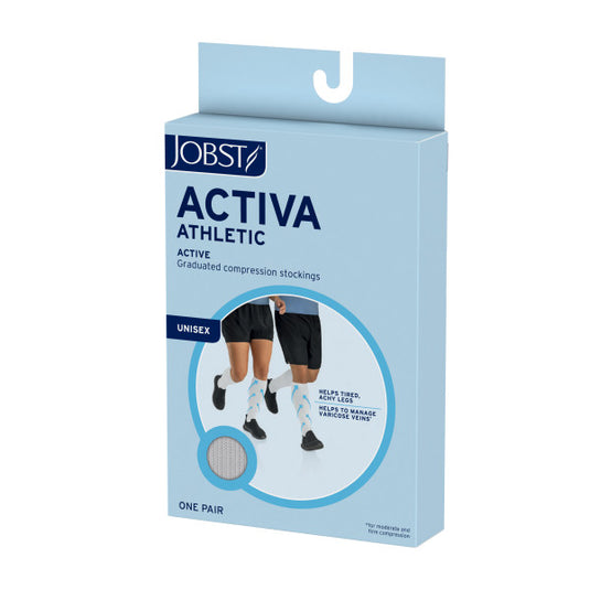 JOBST Activa Athletic 15-20 Knee High, Close Toe