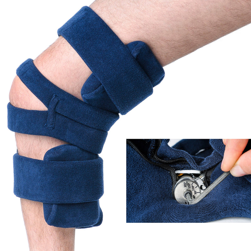 Load image into Gallery viewer, ComfySplints™ Spring Loaded Goniometer Knee Orthosis