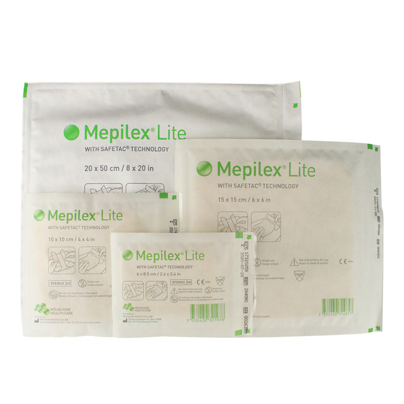 Load image into Gallery viewer, Mölnlycke Mepilex Lite Thin Foam Dressing