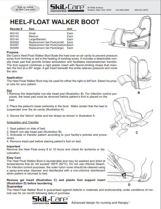 Load image into Gallery viewer, SkiL-Care Heel-Float Walker Boot