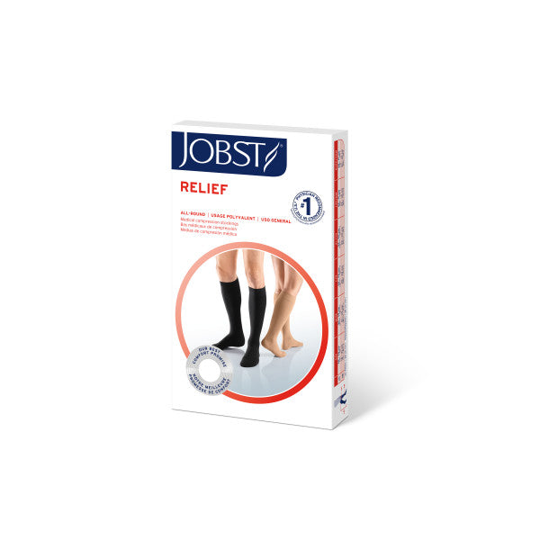 Load image into Gallery viewer, JOBST Relief Petite Compression Knee High, 15-20 mmHg Closed Toe