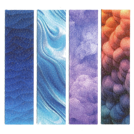 Load image into Gallery viewer, The Pencil Grip Zen Strips, Sandy Gradient