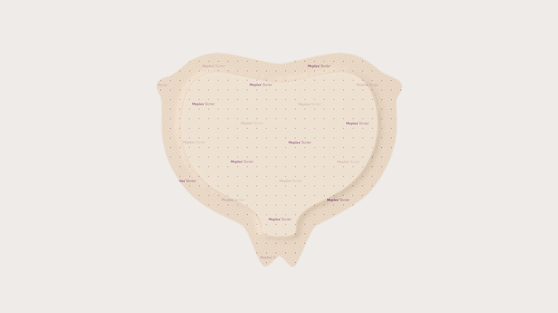 Load image into Gallery viewer, Mölnlycke Mepilex Border Sacrum Self-Adherent Absorbent Foam Dressing