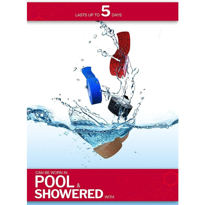 Load image into Gallery viewer, Theraband Kinesiology Tape Precut Roll with Print, 2 X 10 Inch, 20 Count