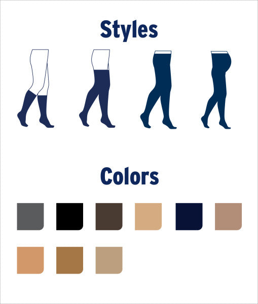 Load image into Gallery viewer, JOBST Women's Ultrasheer Knee High Classic 20-30 mmHg Open Toe