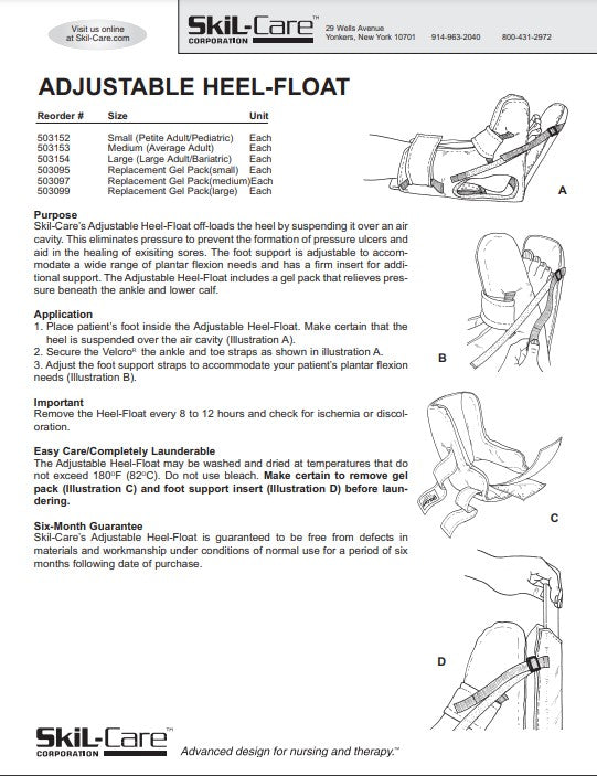 Load image into Gallery viewer, SkiL-Care Adjustable Heel-Float