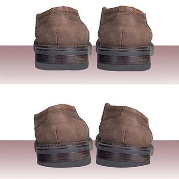 Load image into Gallery viewer, Hapad® 3/4 Length Medial/Lateral Heel Wedges