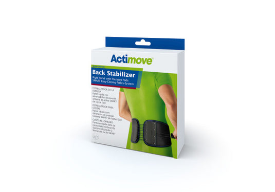 Actimove® Back Support Rigid Panel, Pressure Pads, Easy-Closing-Pulley-System