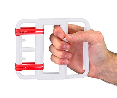 Load image into Gallery viewer, CanDo Adjustable Hand Grip Rubber-Band Hand Exerciser