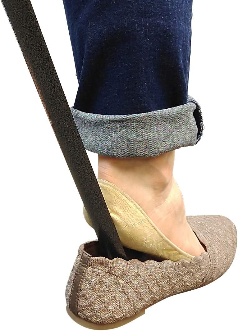 Load image into Gallery viewer, Blue Jay Get Your Shoe on Metal Shoe Horn - 24 Inches, Steel Shoe Horn, Metal Shoe Horn Long Handheld, Convenient and Easy to Use, No Excessive Bending, Shoe Care and Accessories