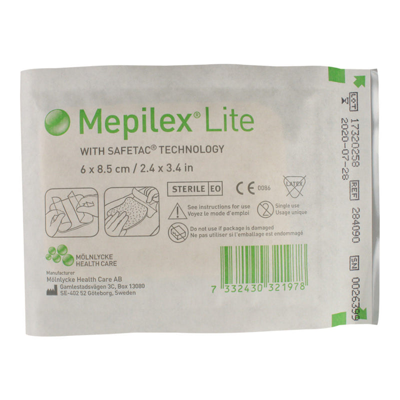 Load image into Gallery viewer, Mölnlycke Mepilex Lite Thin Foam Dressing
