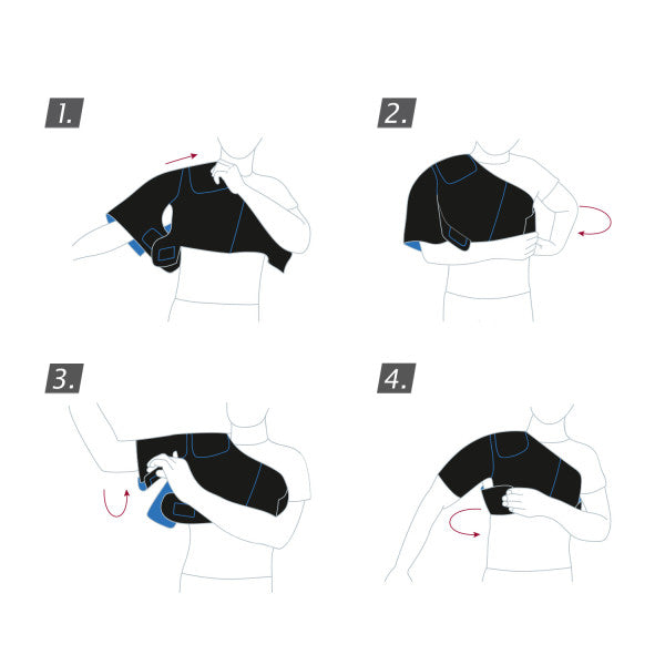 Load image into Gallery viewer, Actimove® Shoulder Support Extra Pocket for Optional Hot/Cold Pack