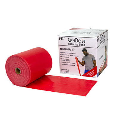 Load image into Gallery viewer, CanDo® Low Powder Exercise Band Rolls
