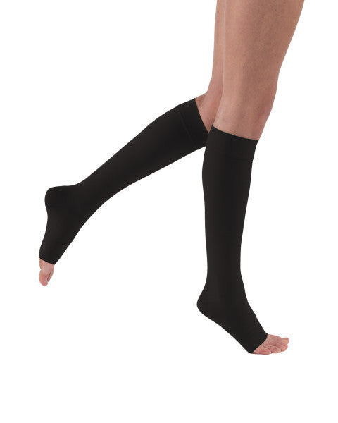 Load image into Gallery viewer, JOBST Relief Silicone Compression Knee High, 20-30 mmHg Open Toe