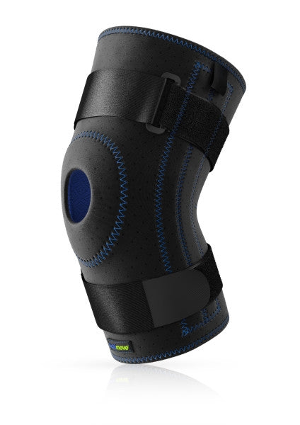 Load image into Gallery viewer, Actimove Knee Stabilizer Adjustable Horseshoe & Stays, Black