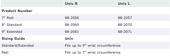 Load image into Gallery viewer, Corflex Standard Target Wrist Stabilizer w/Stay -8" Standard - Universal Right