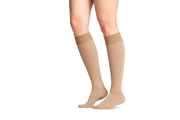 Load image into Gallery viewer, JOBST® Maternity Opaque Knee High Compression Stockings, 15-20 mmHg, Closed Toe
