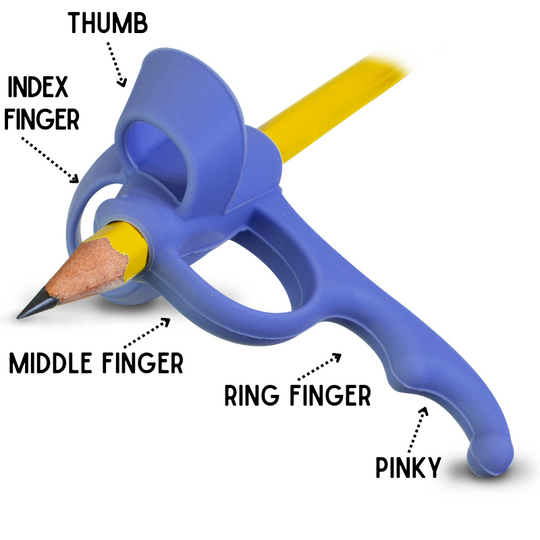 Load image into Gallery viewer, The Pencil Grip 5 Finger Pencil Grip
