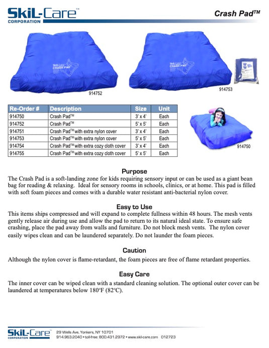 SkiL-Care Crash Pad