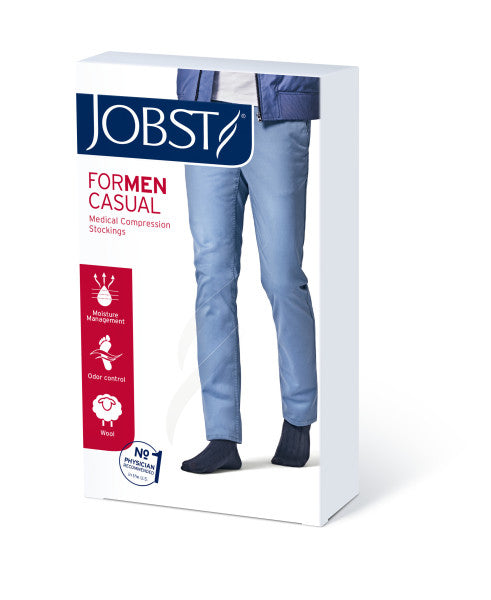 Load image into Gallery viewer, JOBST forMen Casual 15-20mmHg Knee High Socks