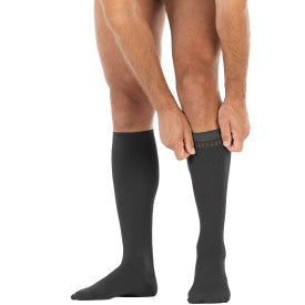 Load image into Gallery viewer, JOBST forMen Knee High Compression Socks 30-40 mmHg - SoftFit Band - Closed Toe