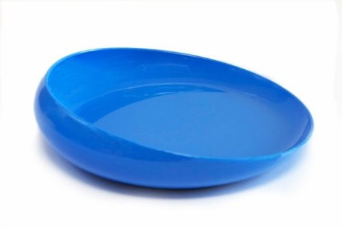 Load image into Gallery viewer, Round Non-Skid Scoopy Dish, 8" - Blue