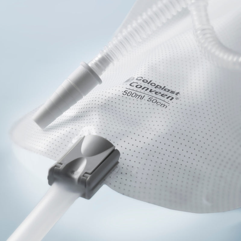 Load image into Gallery viewer, Coloplast Conveen® Security+ Leg Bag With Clamp Outlet