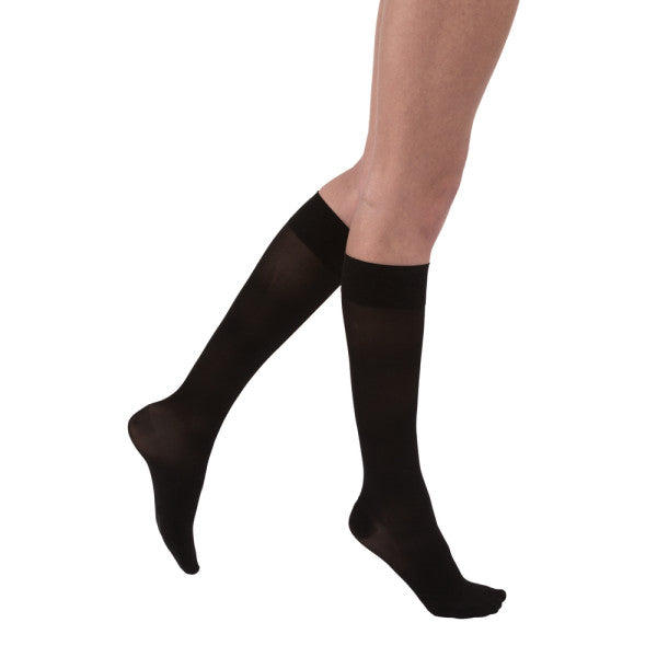 Load image into Gallery viewer, JOBST Women's Ultrasheer Petite Knee High Classic 20-30 mmHg Closed Toe