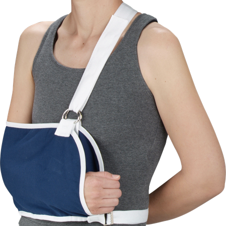 Load image into Gallery viewer, DeRoyal Canvas Shoulder Immobilizer w/Waist Strap